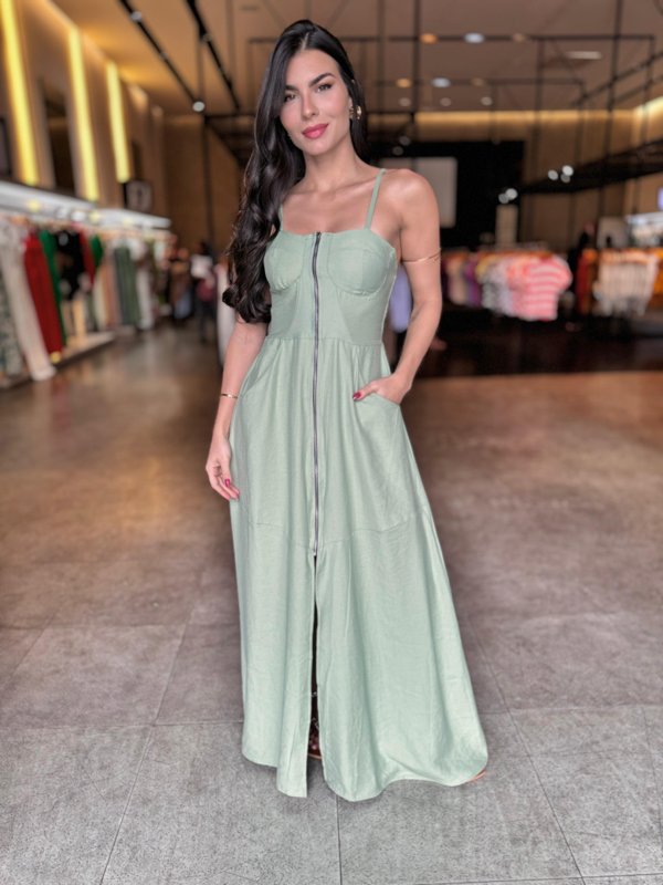 Vestido Bia Zíper